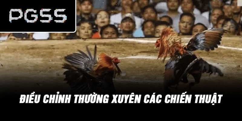Điều chỉnh thường xuyên các chiến thuật